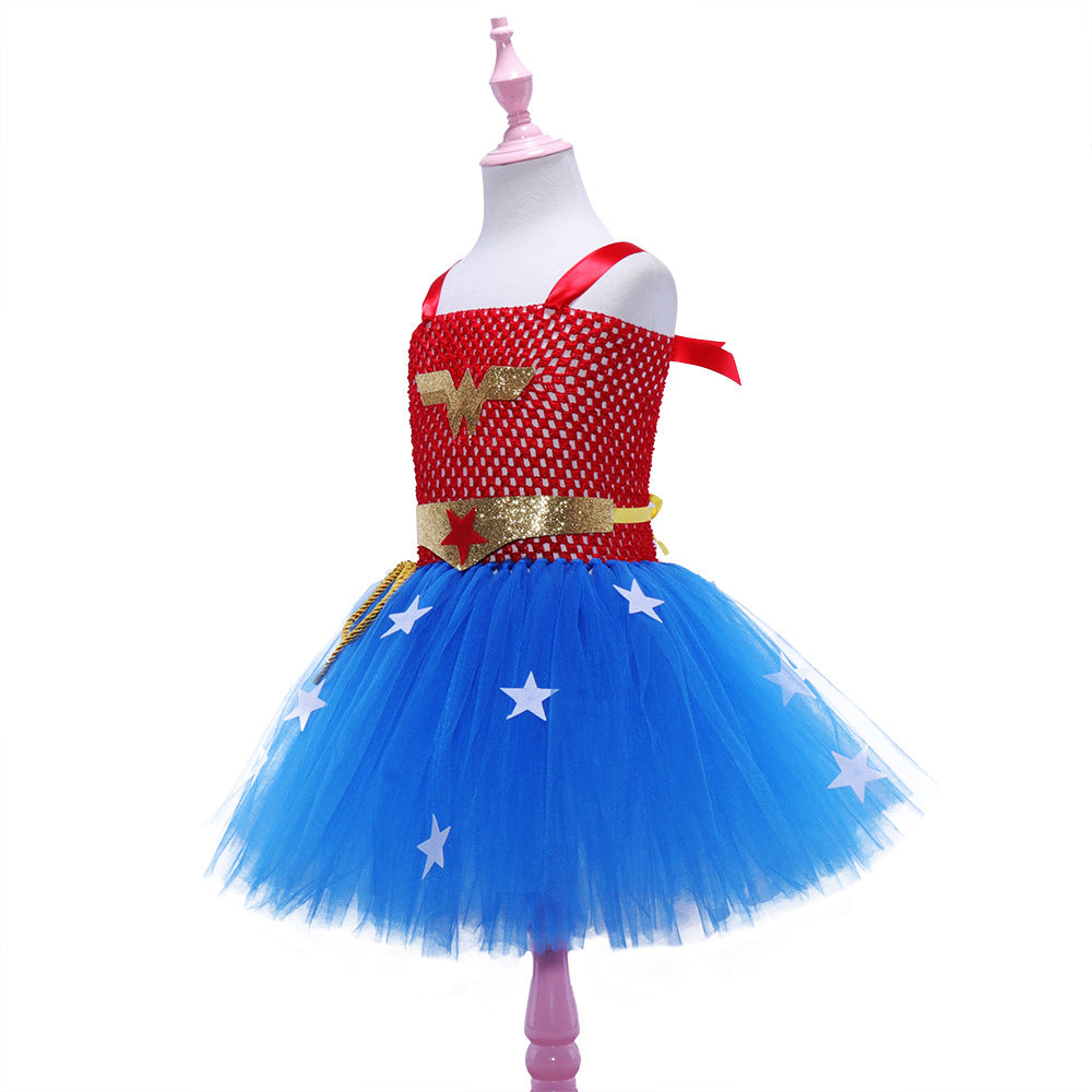 Mesh Tutu Skirt Children's Dance Performance Costume