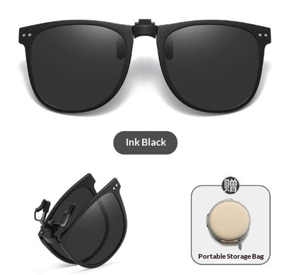 Foldable Polarized Sunglass Clips UV Protection Fashionable Lightweight