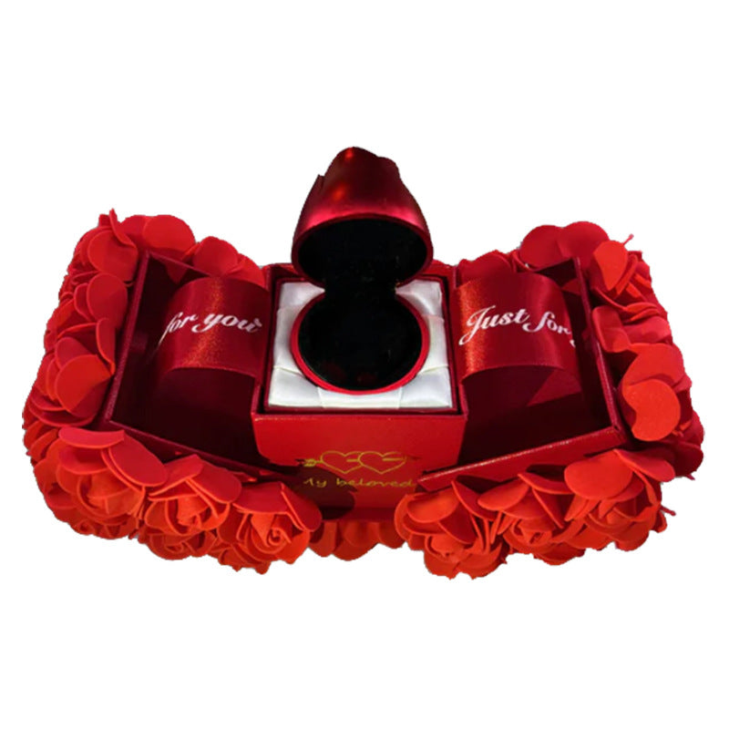 Valentinstag Geschenk Seife Rose Geschenkbox