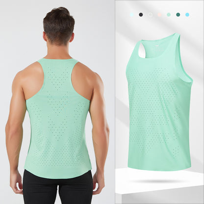 Professionelles Laufen Schnelltrockenweste Marathon Leichtathletik Und Feld Top