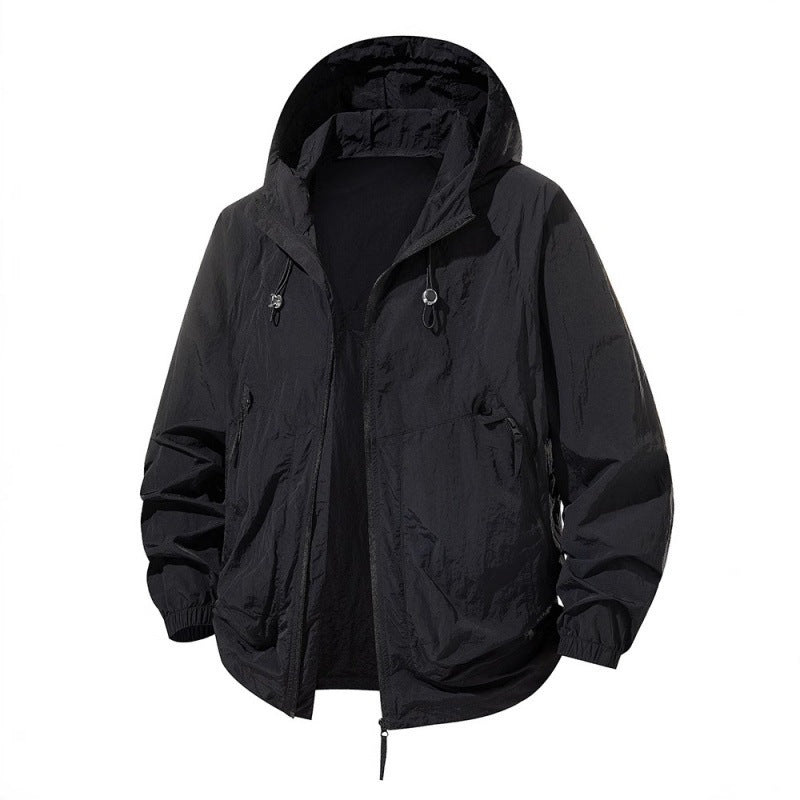 Sun-protective Couple's Clothing Breathable Ultra-thin Hooded Jacket