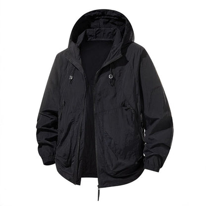 Sun-protective Couple's Clothing Breathable Ultra-thin Hooded Jacket