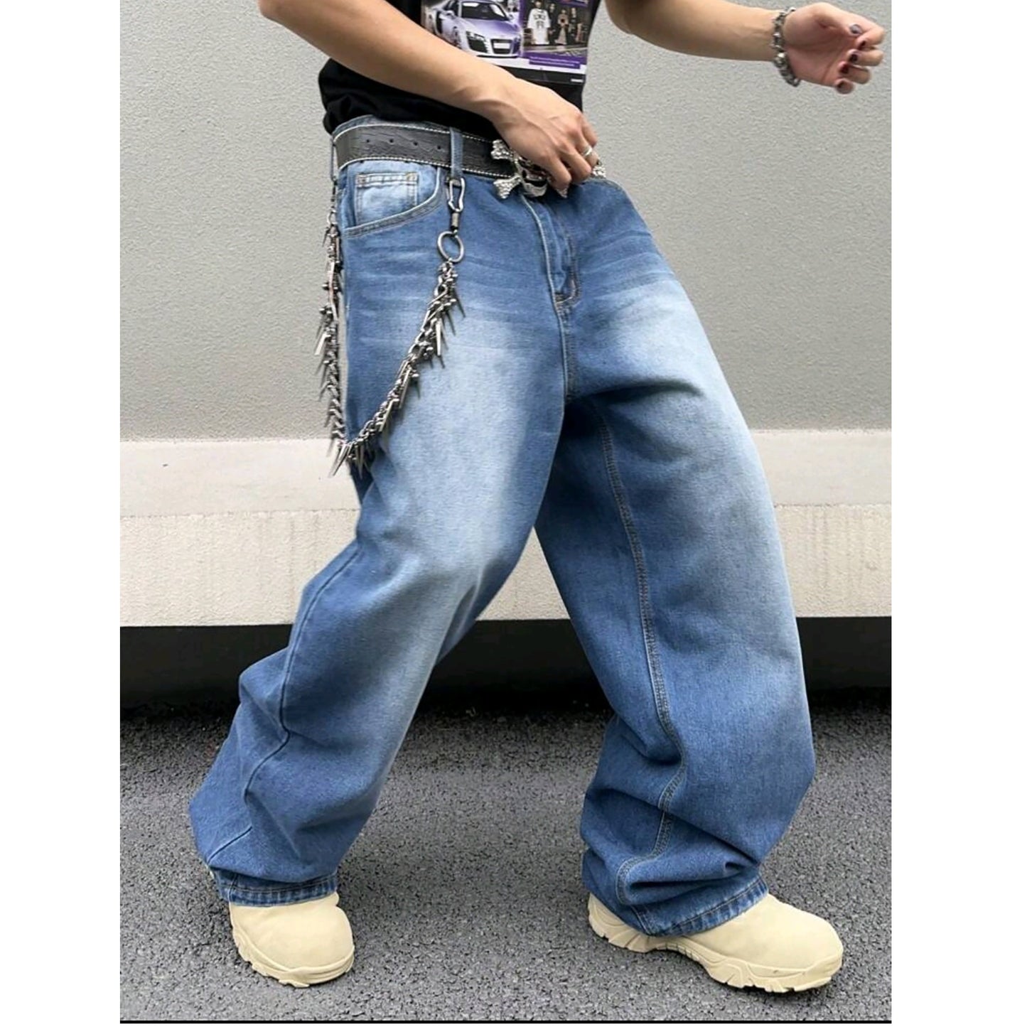 Freizeitbeggy - Jeans