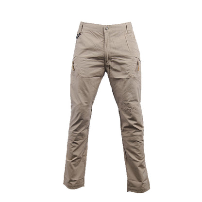 Men's Breathable Scratch-resistant Outdoor Multi-pocket Straight Cargo Trousers