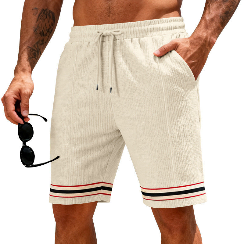 Herren-Shorts aus Waffel-Gewebe