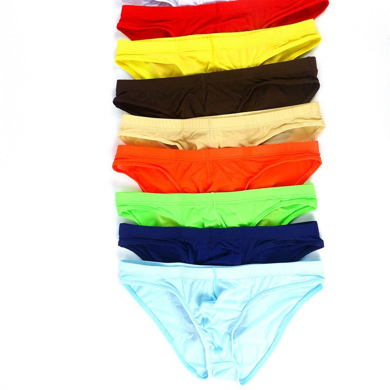 Men's Ultra-thin Translucent Ice Silk Underwear
