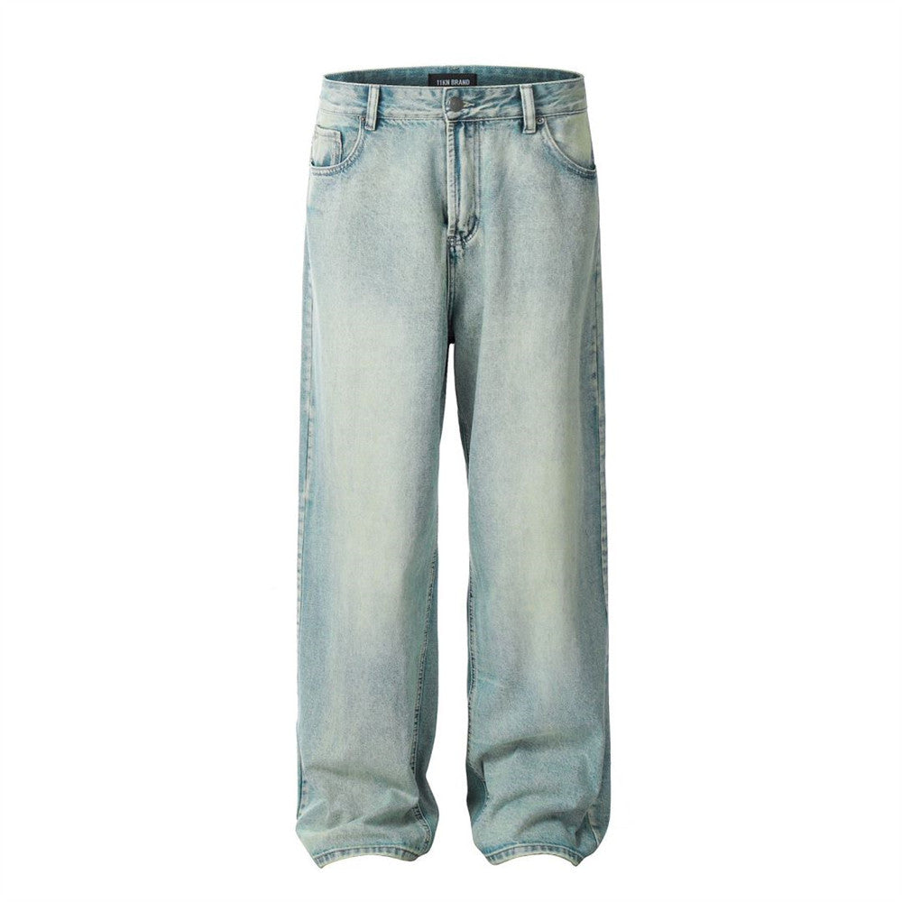 Amerikanische Retro gewaschene Jeans