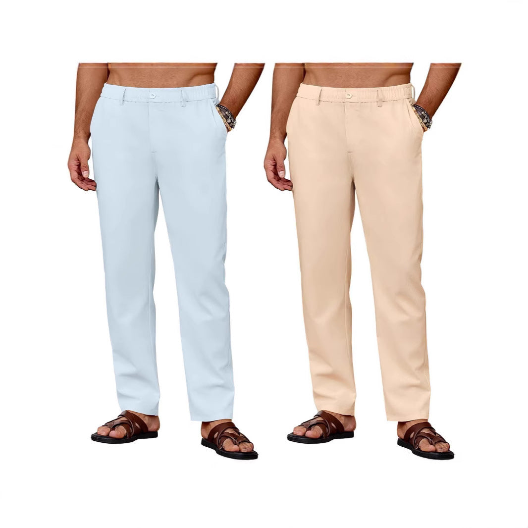 Atmungsaktive Tunnelzughose  Freizeithose Mit Leichtem Stretch