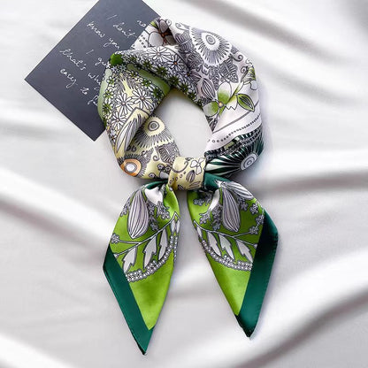 High-end Ladies' Small Square Handkerchief