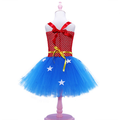Mesh Tutu Skirt Children's Dance Performance Costume