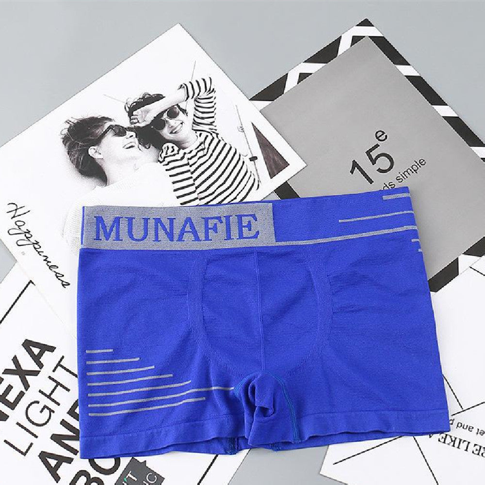 Men's Square Letter Underpants Are Breathable And Elastic