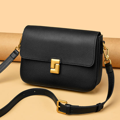 Women's Leather Messenger Retro Shoulder Bag