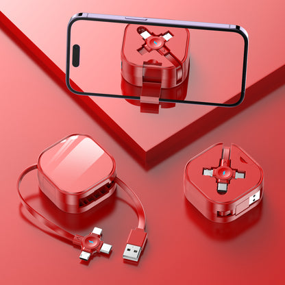 Drei-in-Eins-Halter Teleskop-Datenkabel