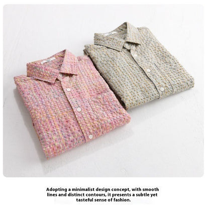 Sommer Neue Mode Trendy Loose Dünnes Hemd Plaid Männer Kleidung