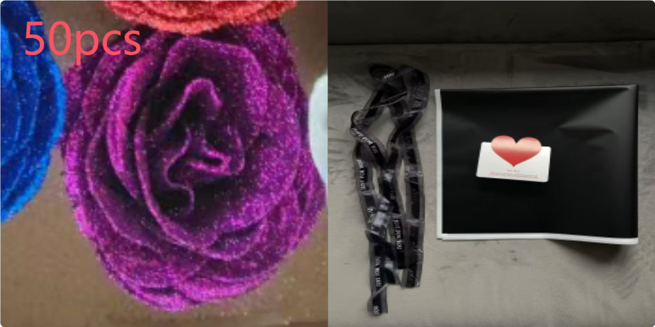 Personalisierte Valentinstag Brautstrauß