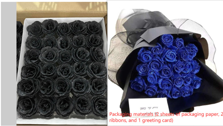 Personalisierte Valentinstag Brautstrauß