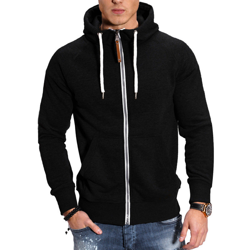 Men's Colorblock Casual Cardigan Sweater