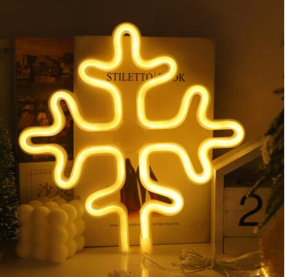 LED-Neon-Licht, Acryl-Rückwand, Raum-Dekoration-Nachtlicht