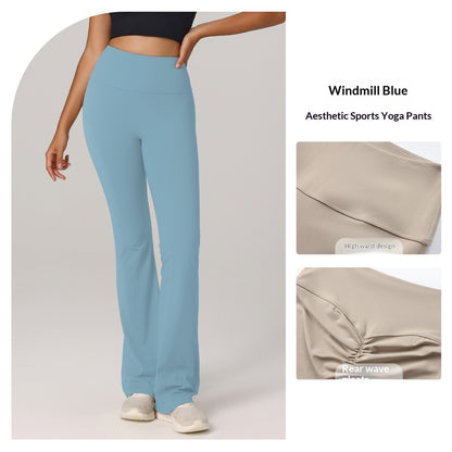 Butt-lifting Fitness Flared Yoga Running And Pilates Pants