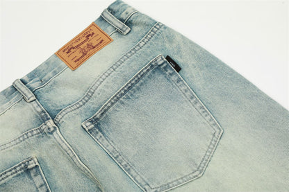 Amerikanische Retro gewaschene Jeans