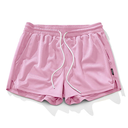 Men's Mesh Running Shorts Quick-drying Workout Shorts