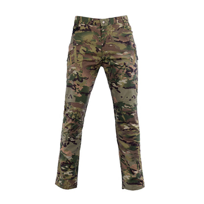 Men's Breathable Scratch-resistant Outdoor Multi-pocket Straight Cargo Trousers