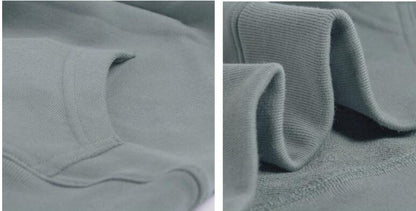 Men's Hooded Padded Terry Pullover Sweater