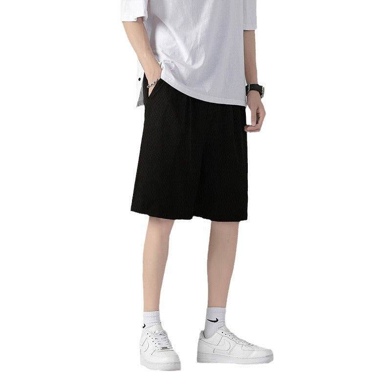 Men's Loose Casual Ice Silk Quick-drying Shorts