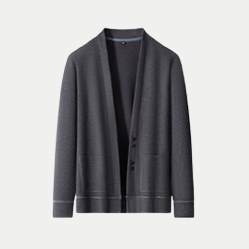 Polyester Autumn Men's Knitted Sweater