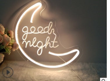 LED-Neon-Licht, Acryl-Rückwand, Raum-Dekoration-Nachtlicht