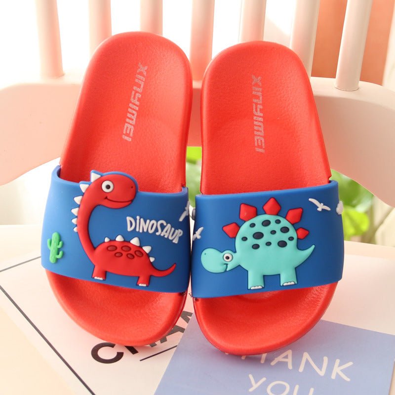 Summer Cute Thick - soled Soft - soled Home Indoor Outdoor Solid Color Sandals And Slippers - Joker