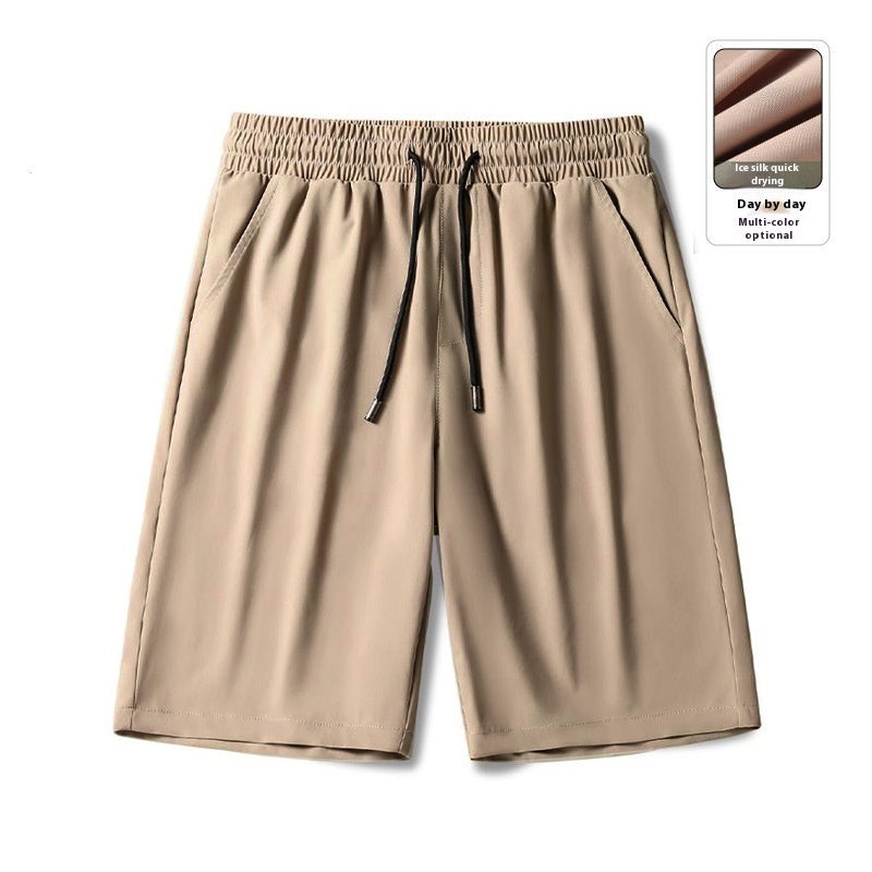 Summer Five Elastic Thin Men's Sports Pirate Shorts