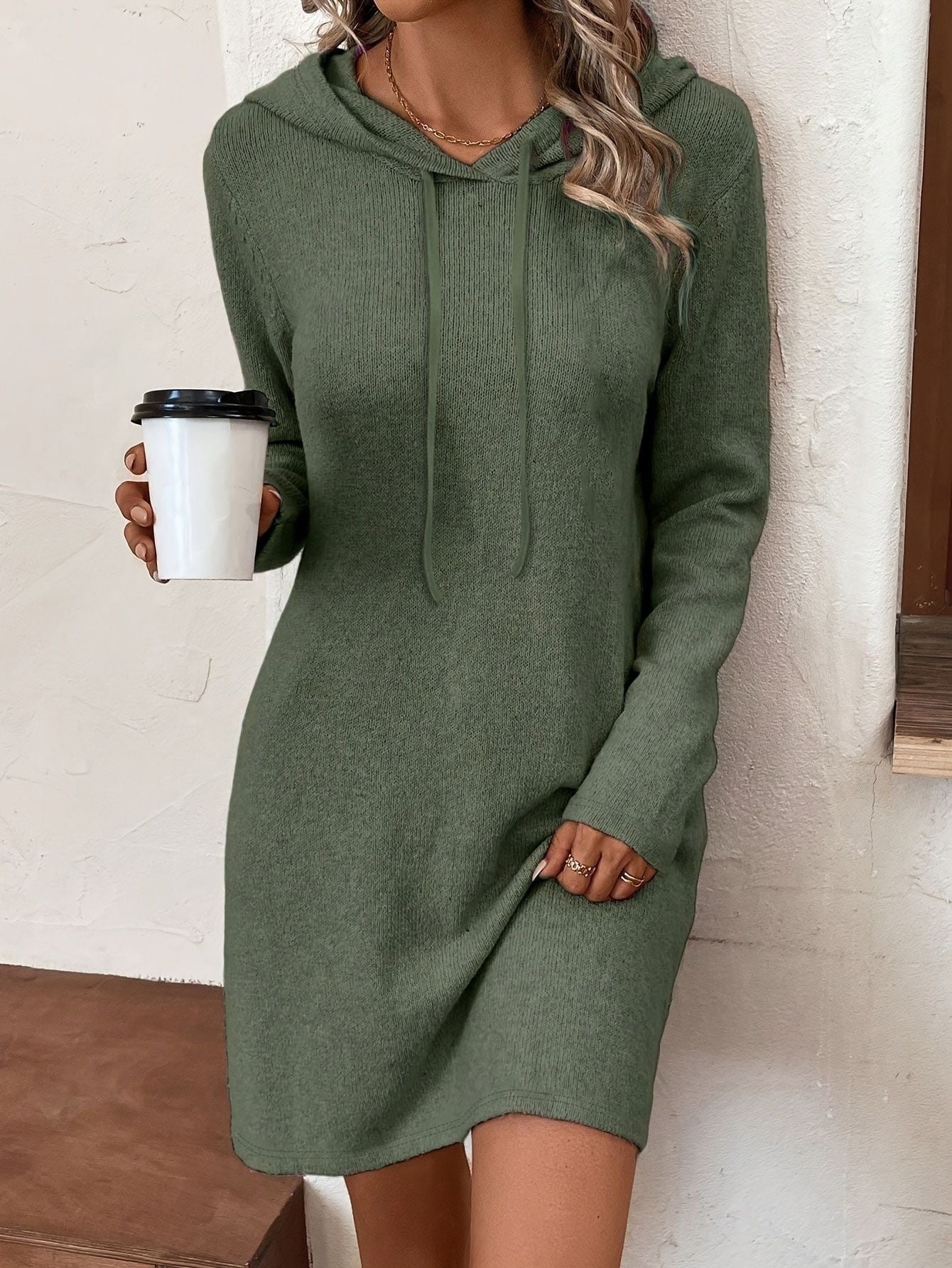 Sommerliches Langarm Kleid