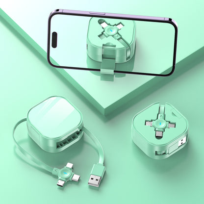 Drei-in-Eins-Halter Teleskop-Datenkabel