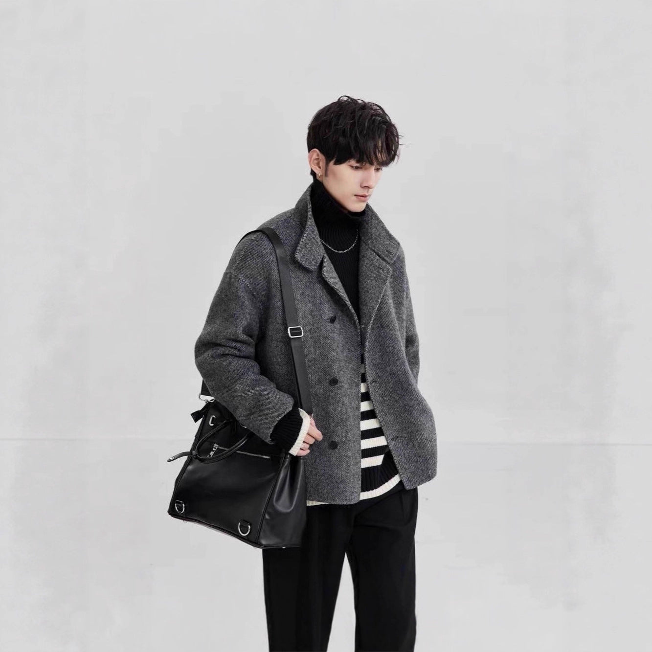 High-end Wool Coat For Men Autumn And Winter