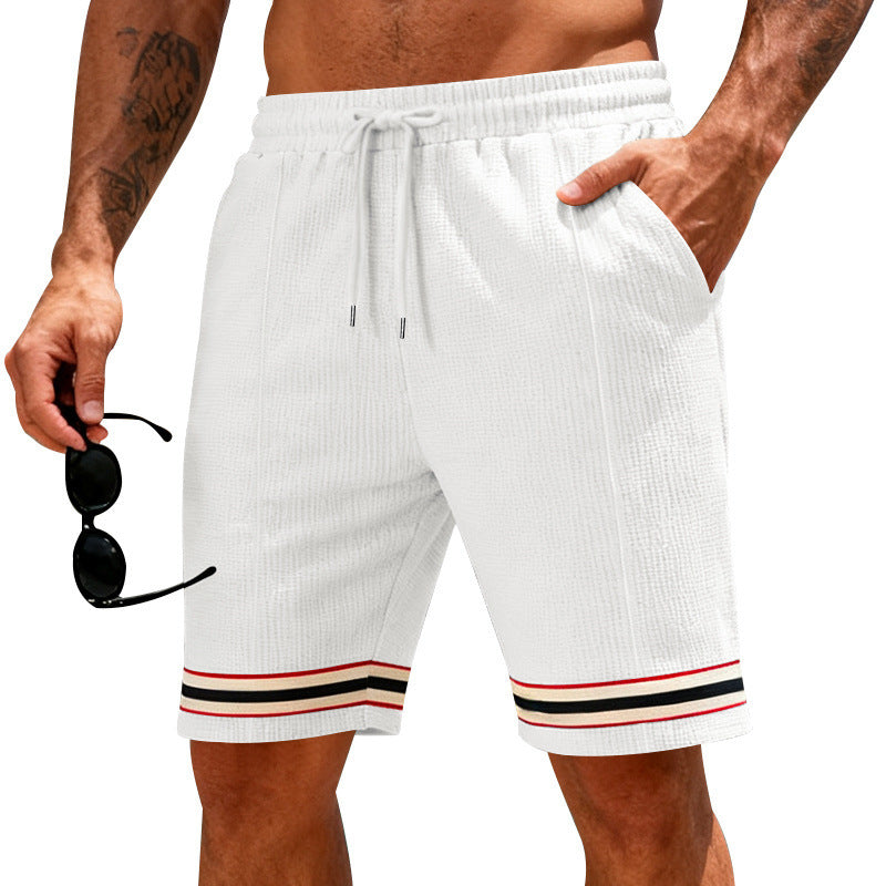 Herren-Shorts aus Waffel-Gewebe