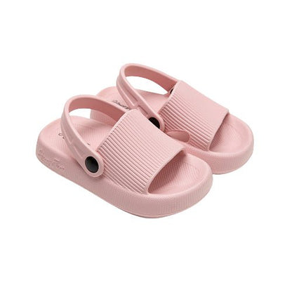 Children's Feeling Of Stepping On Feces Thick Soled Home Slippers - Joker