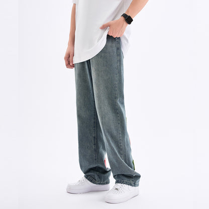 Hip Hop Jeans mit Kordelzug