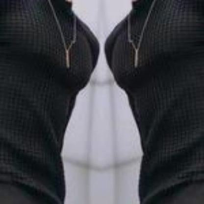 Hochwertiger Jacquard-Strickpullover für Herren – Edle Waffel-Struktur – Modern Slim Fit