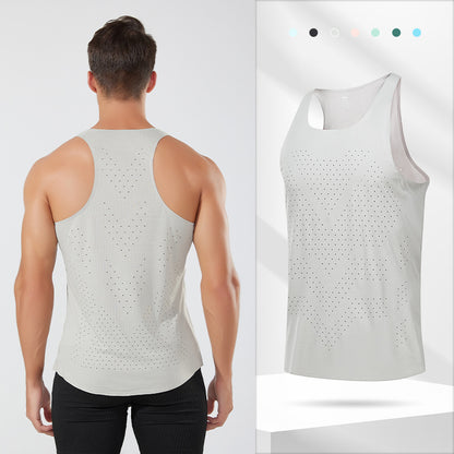 Professionelles Laufen Schnelltrockenweste Marathon Leichtathletik Und Feld Top