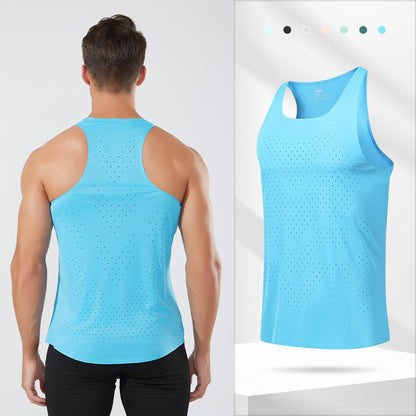 Professionelles Laufen Schnelltrockenweste Marathon Leichtathletik Und Feld Top