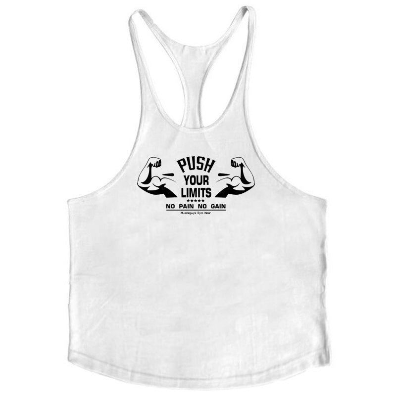 Men's Pure Cotton Thin Strap Sleeveless Tank Top