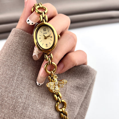 Niche Lightweight Luxury Oval Ladies' Watch