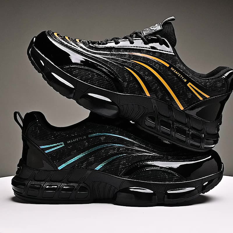 PU-Leder-Arbeitsschutzschuhe mit Anti-Smashing-Funktion