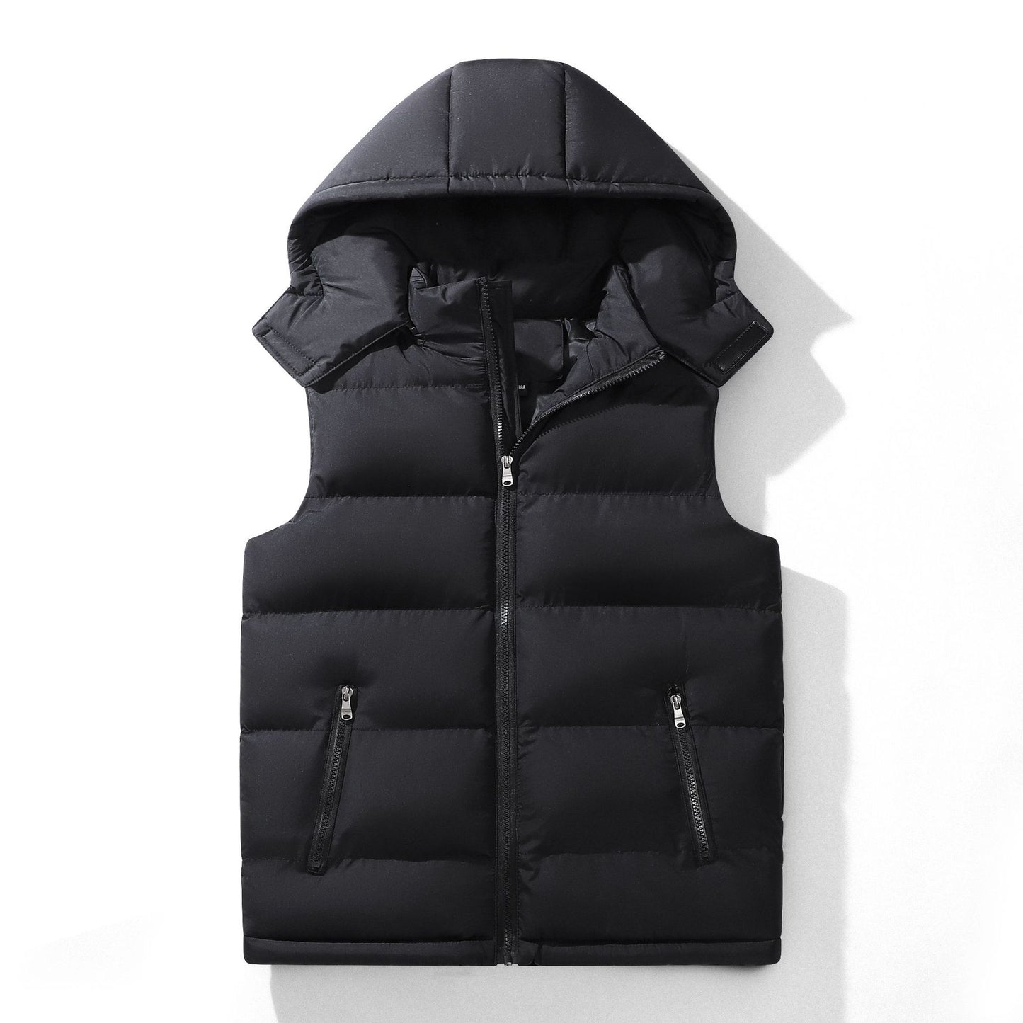 Men's Casual Loose-fitting Hooded Thermal Vest