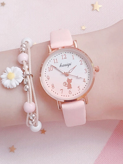Korean-style Cute Girl Analog Children's Watch