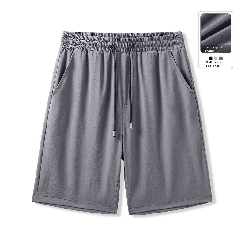 Summer Five Elastic Thin Men's Sports Pirate Shorts