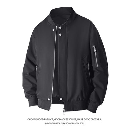 Oversized Jacket British Versatile Loose Fashion Trend Handsome American Style