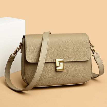 Women's Leather Messenger Retro Shoulder Bag