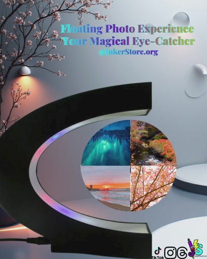 Magnetische Levitation-Fotorahmen
